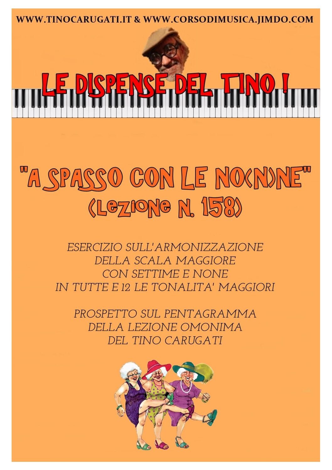 A spasso con le no(n)ne - Lezione di Armonia